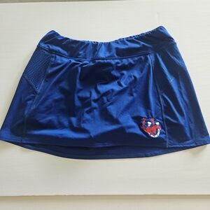 Royal Blue Skort With Mustang Embroidery